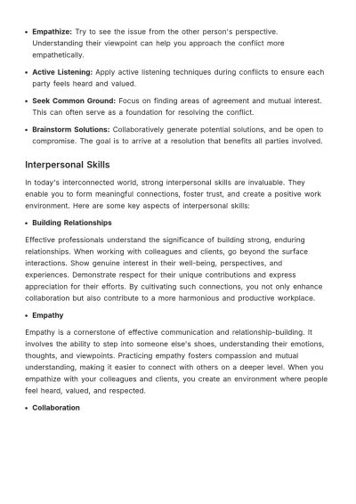 Free Soft Skills Training Guide HR Template to Edit Online