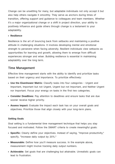 Free Soft Skills Training Guide HR Template to Edit Online