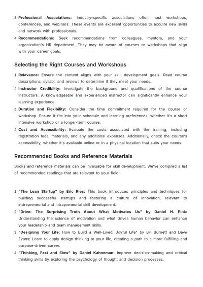 Free Employee Retraining and Skill Upgrade Guide HR Template to Edit Online