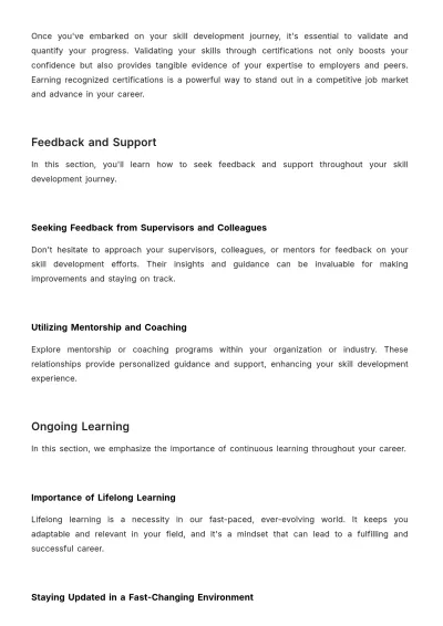 Free Employee Retraining and Skill Upgrade Guide HR Template to Edit Online