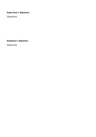Free Performance Calibration HR Template to Edit Online