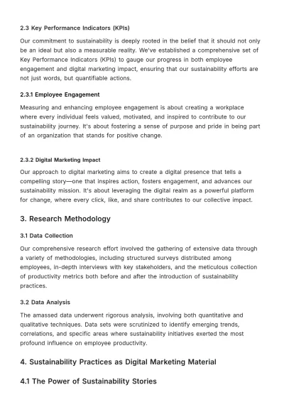 Free Employee Productivity Research HR Template to Edit Online