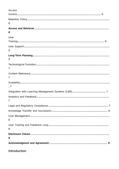 Free Training Session Recording & Archiving Guidelines HR Template to Edit Online