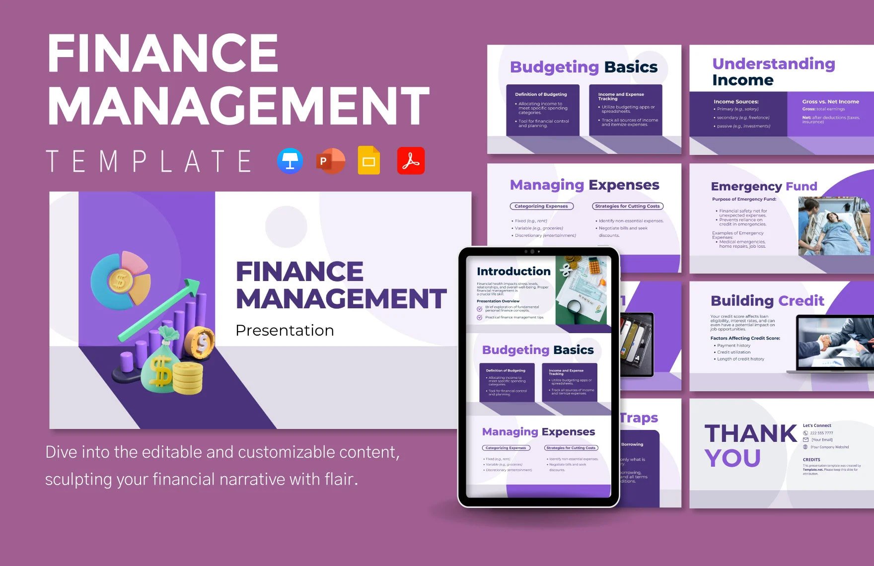 Finance Management Template