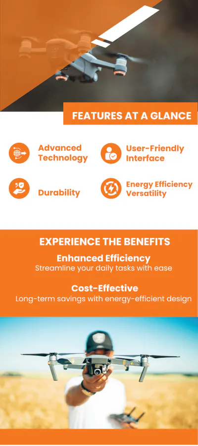 Free Product Features and Advantages Rack Card Template to Edit Online