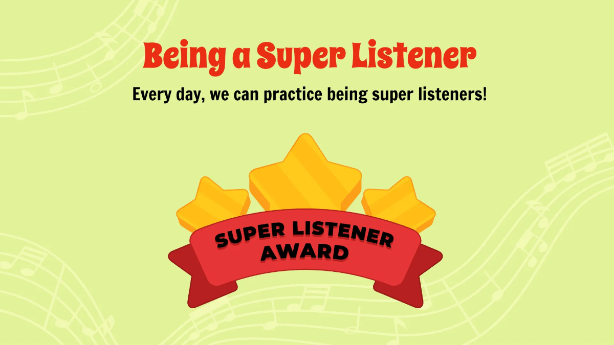 Free Active Listening Skills Template to Edit Online