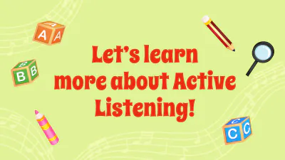 Free Active Listening Skills Template to Edit Online