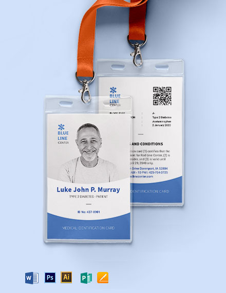 FREE ID Card Format Word - Template Download | Template.net