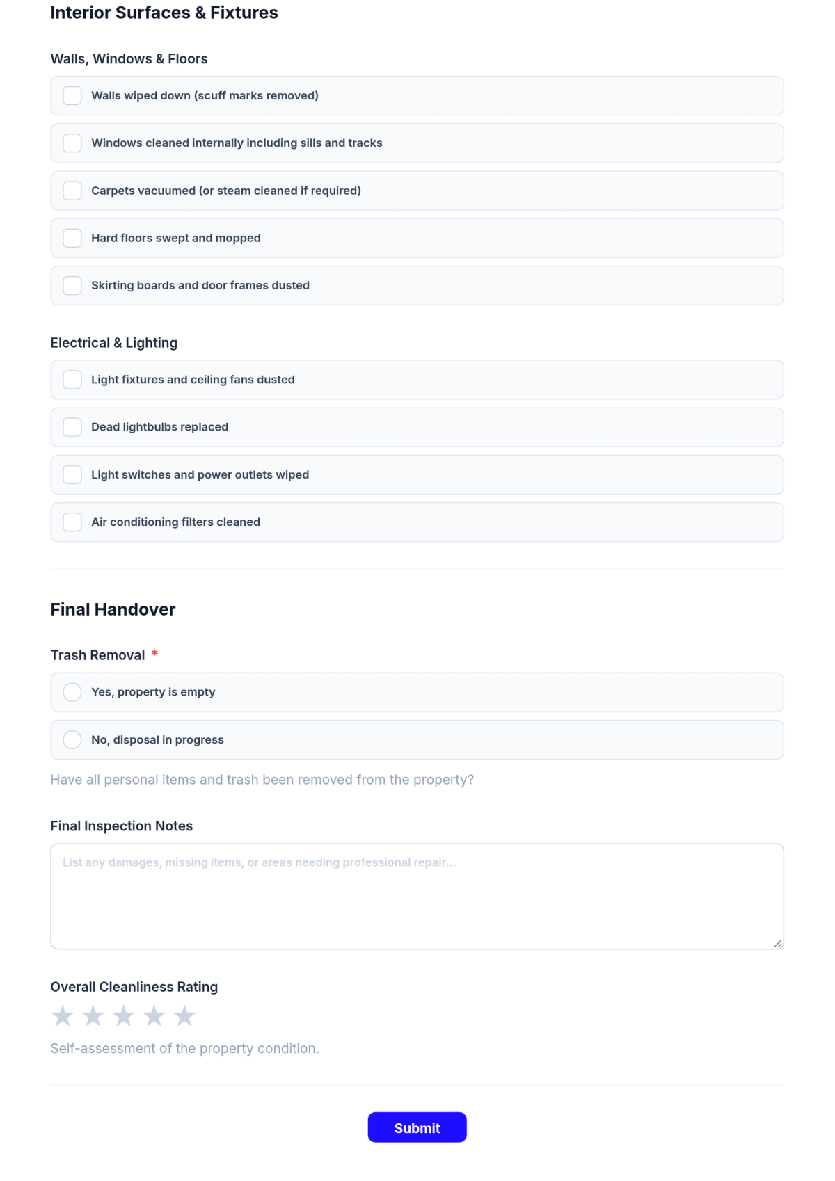 Free Moving House Cleaning Checklist Template & AI Maker Free Moving House Cleaning Checklist Template & AI Maker