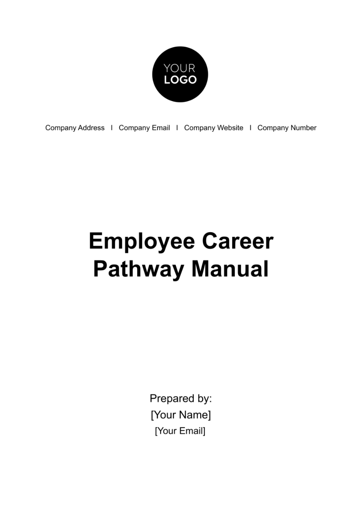 Employee Career Pathway Manual Template - Edit Online & Download