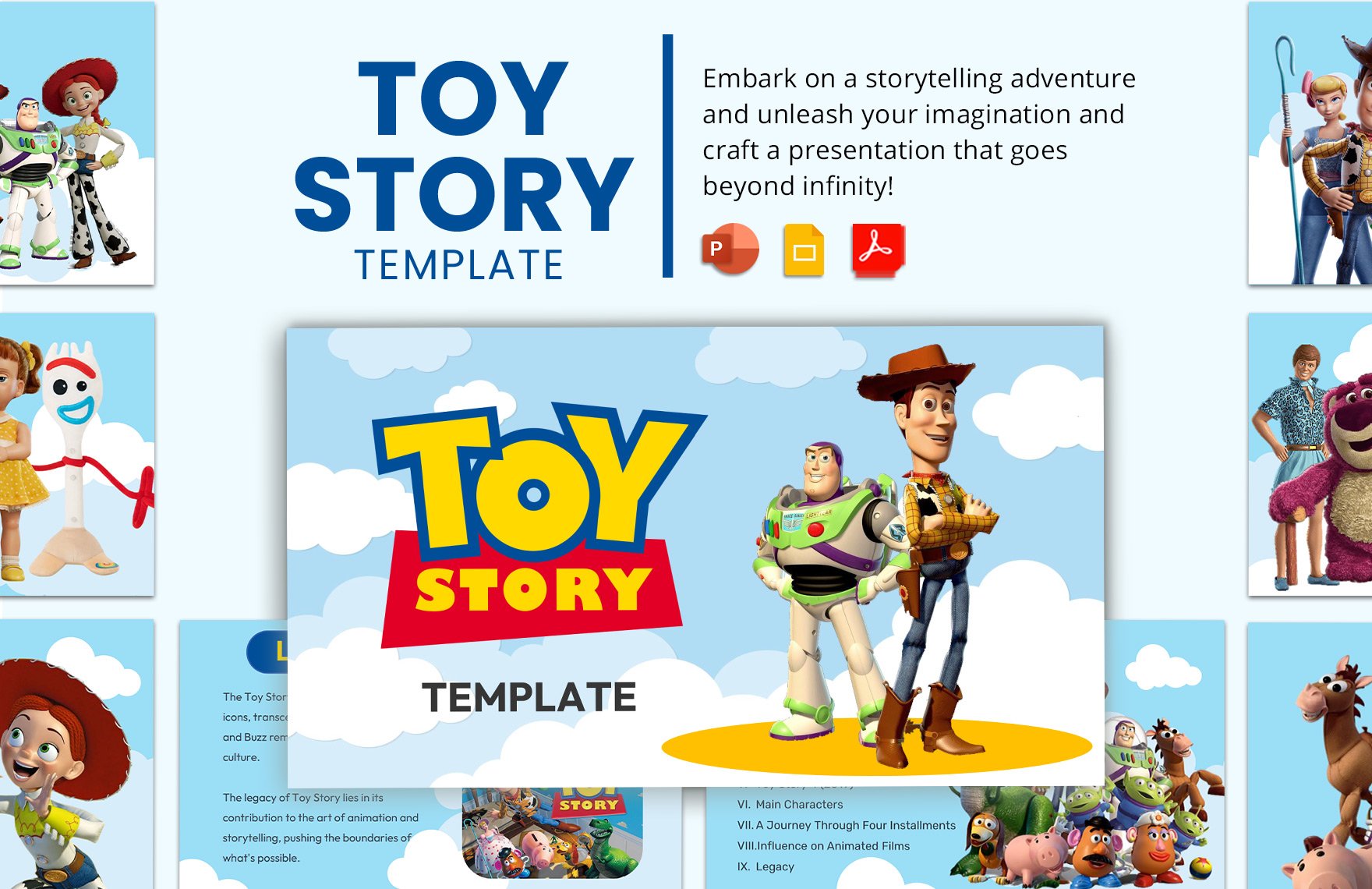 Free Toy Story Template