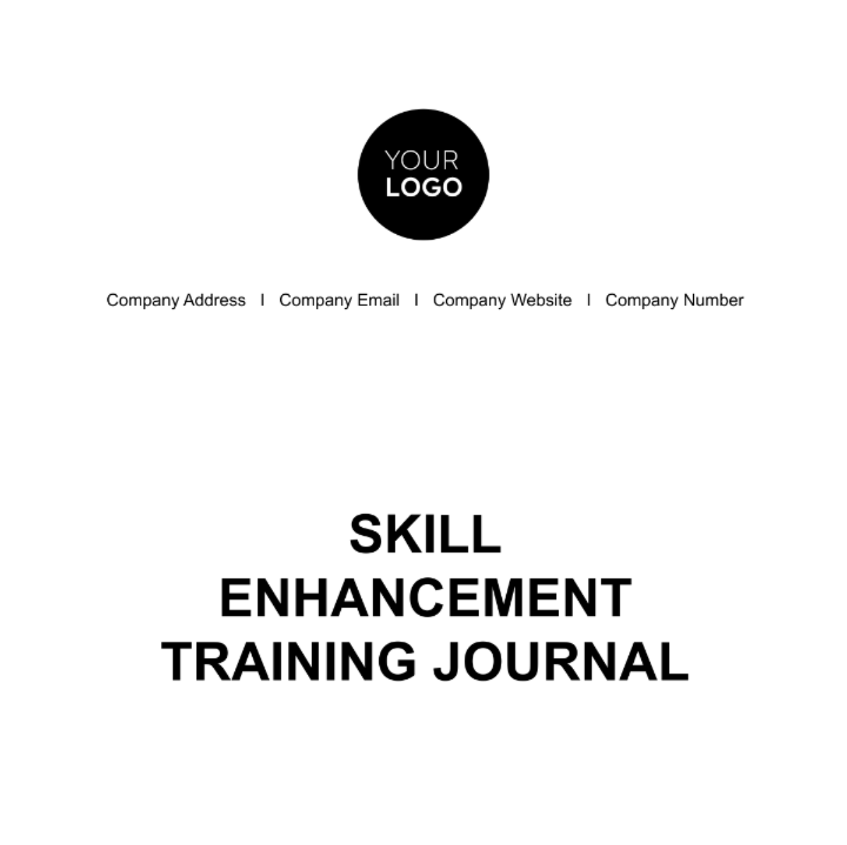 Skill Enhancement Training Journal HR Template - Edit Online & Download