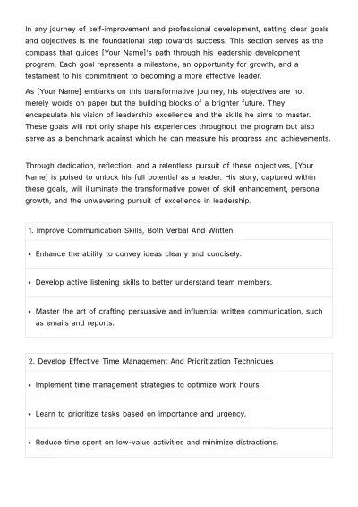Free Skill Enhancement Training Journal HR Template to Edit Online
