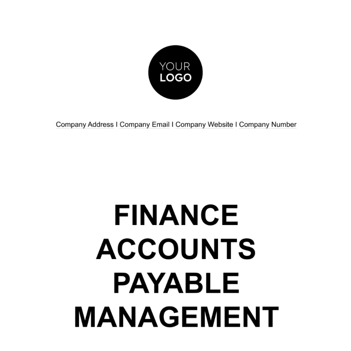 FREE Finance Accounts Payable & Receivable Management Templates ...