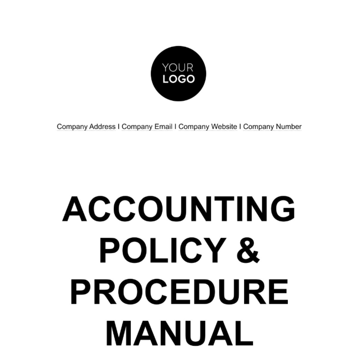 Accounting Policy Procedure Manual Template Edit Online Download Accounting Policy Procedure Manual Template Edit Online Download