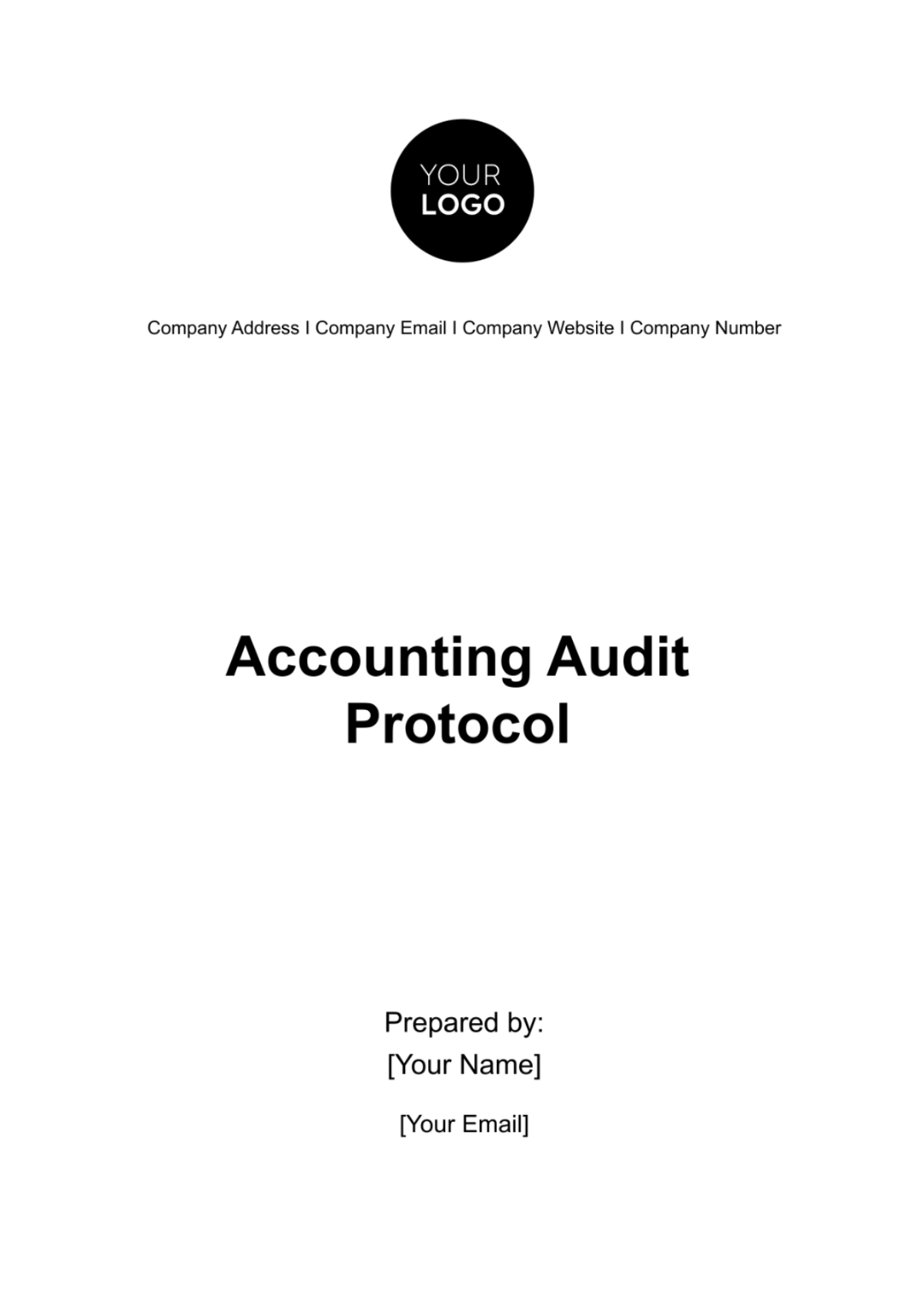 Accounting Audit Protocol Template - Edit Online & Download