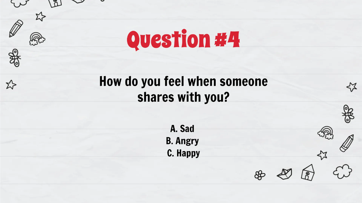 Free Sharing and Taking Turns Template to Edit Online