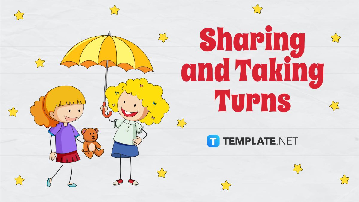 Sharing and Taking Turns Template