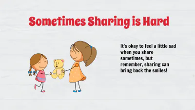 Free Sharing and Taking Turns Template to Edit Online