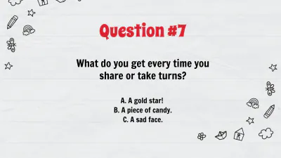 Free Sharing and Taking Turns Template to Edit Online