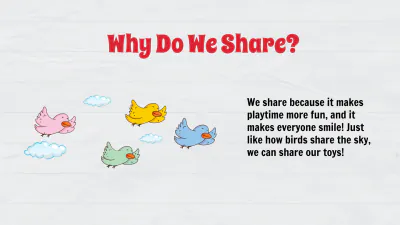 Free Sharing and Taking Turns Template to Edit Online