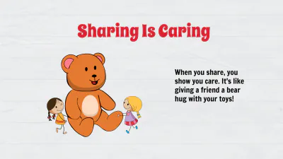 Free Sharing and Taking Turns Template to Edit Online