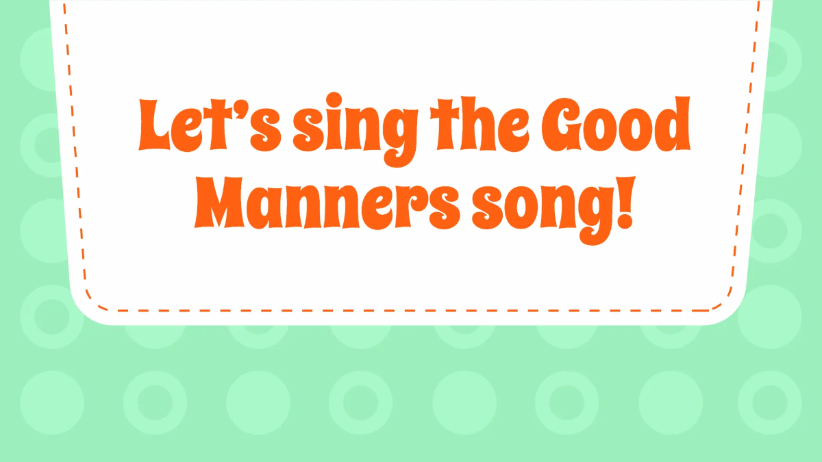Free Basic Manners and Politeness Template to Edit Online