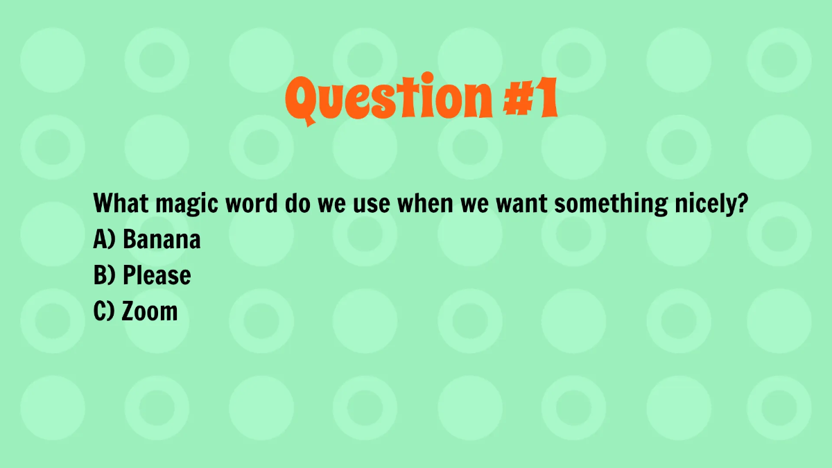 Free Basic Manners and Politeness Template to Edit Online