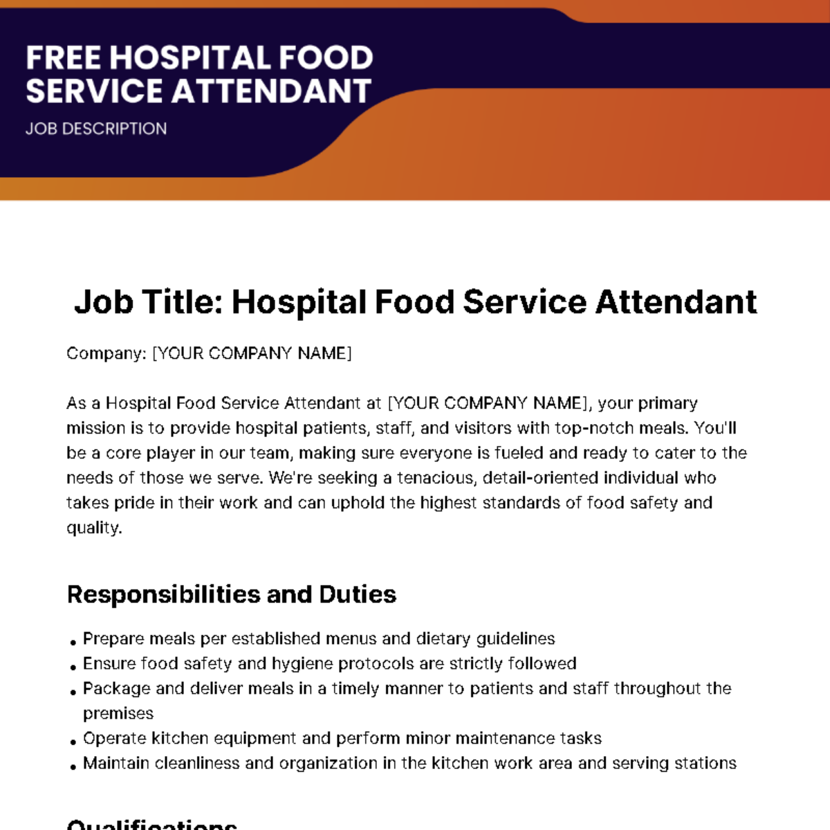 hospital-food-service-attendant-job-description-template-edit-online