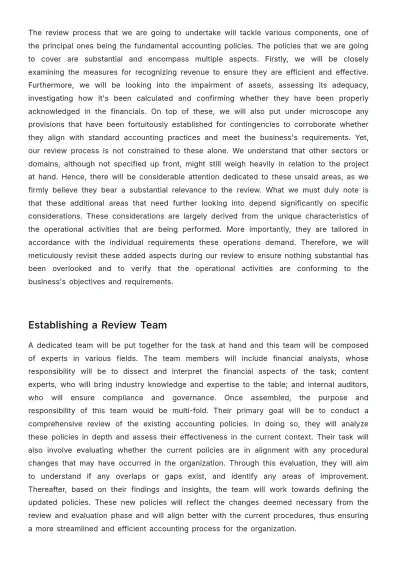 Free Financial Reporting Restructuring Plan Template to Edit Online