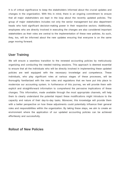 Free Financial Reporting Restructuring Plan Template to Edit Online