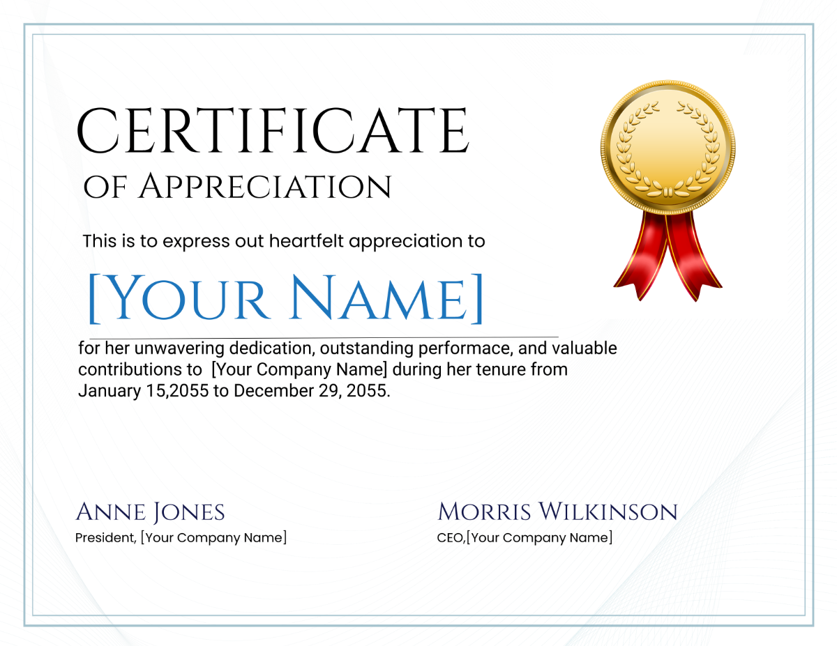 FREE Certificate Templates & Examples - Edit Online & Download