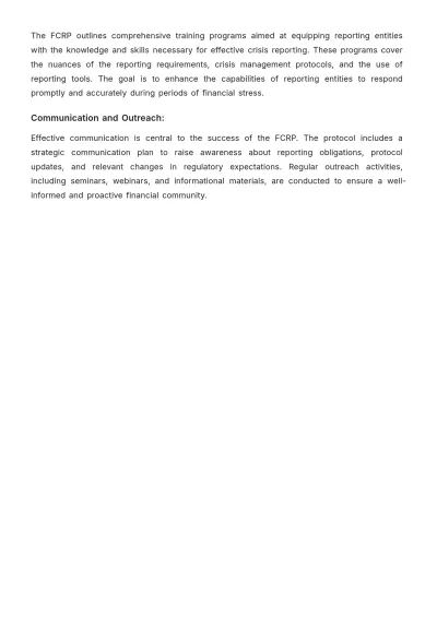 Free Financial Crisis Reporting Protocol Template to Edit Online