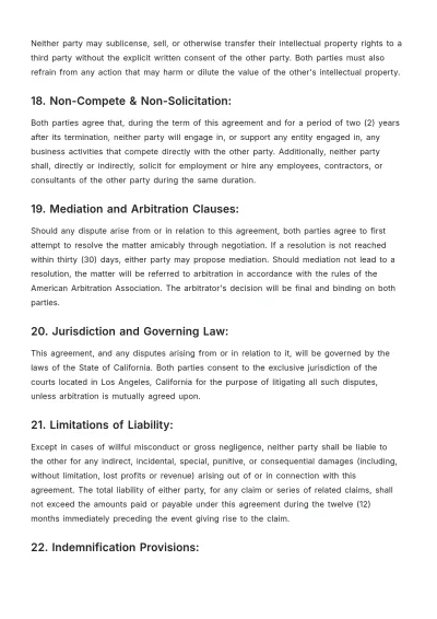 Free HR Partnerships and Affiliations Agreement Template to Edit Online