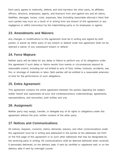 Free HR Partnerships and Affiliations Agreement Template to Edit Online