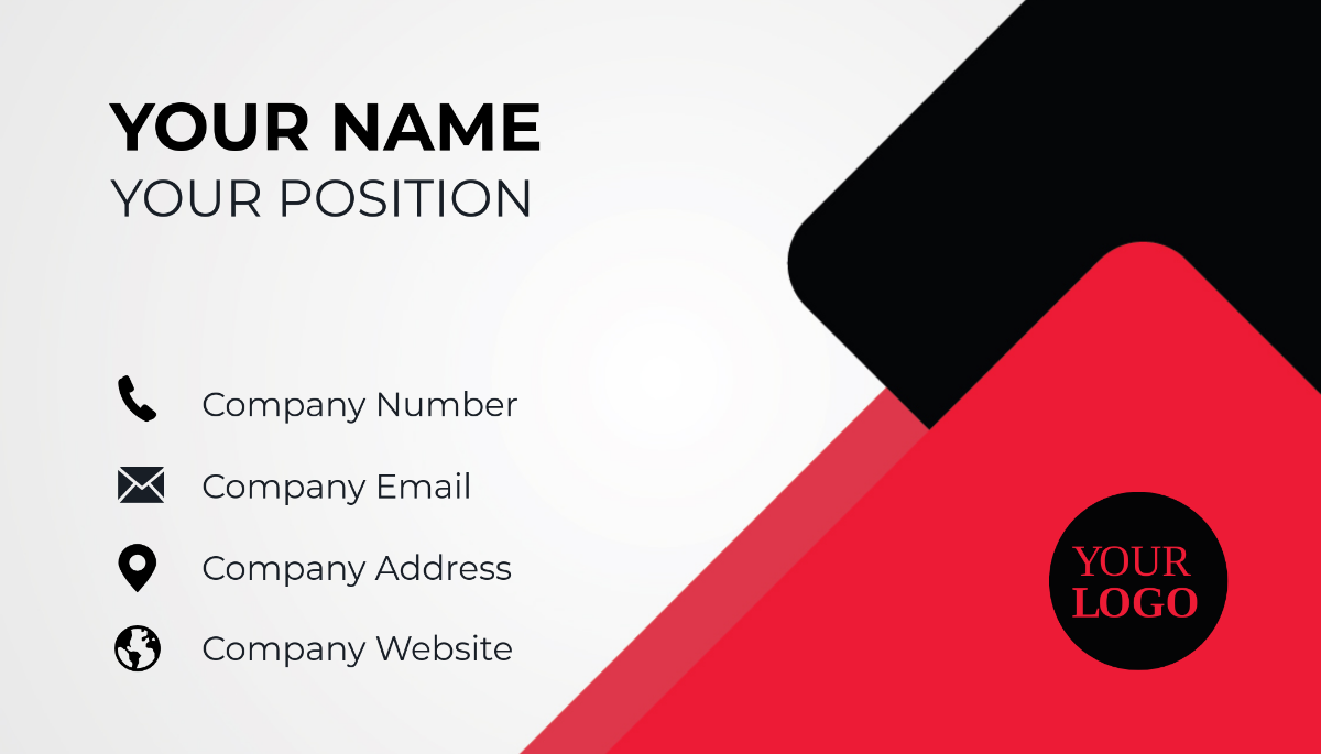 Free Business Financing Specialist Business Card Template to Edit Online