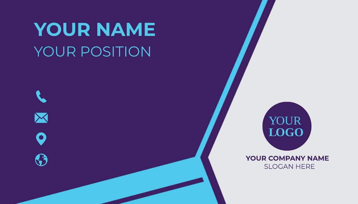 Free Fraud Prevention Specialist Business Card Template to Edit Online