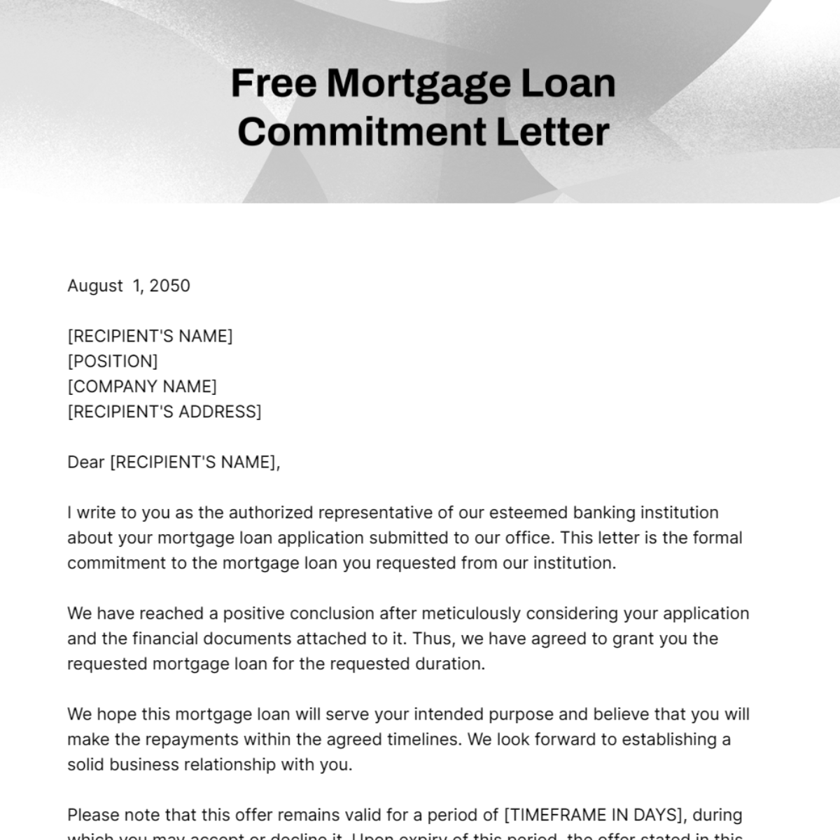 mortgage-loan-commitment-letter-template-edit-online-download