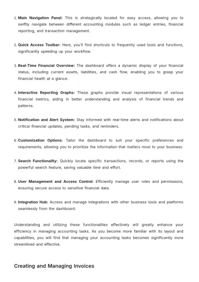 Free Accounting Software User Guide Template to Edit Online