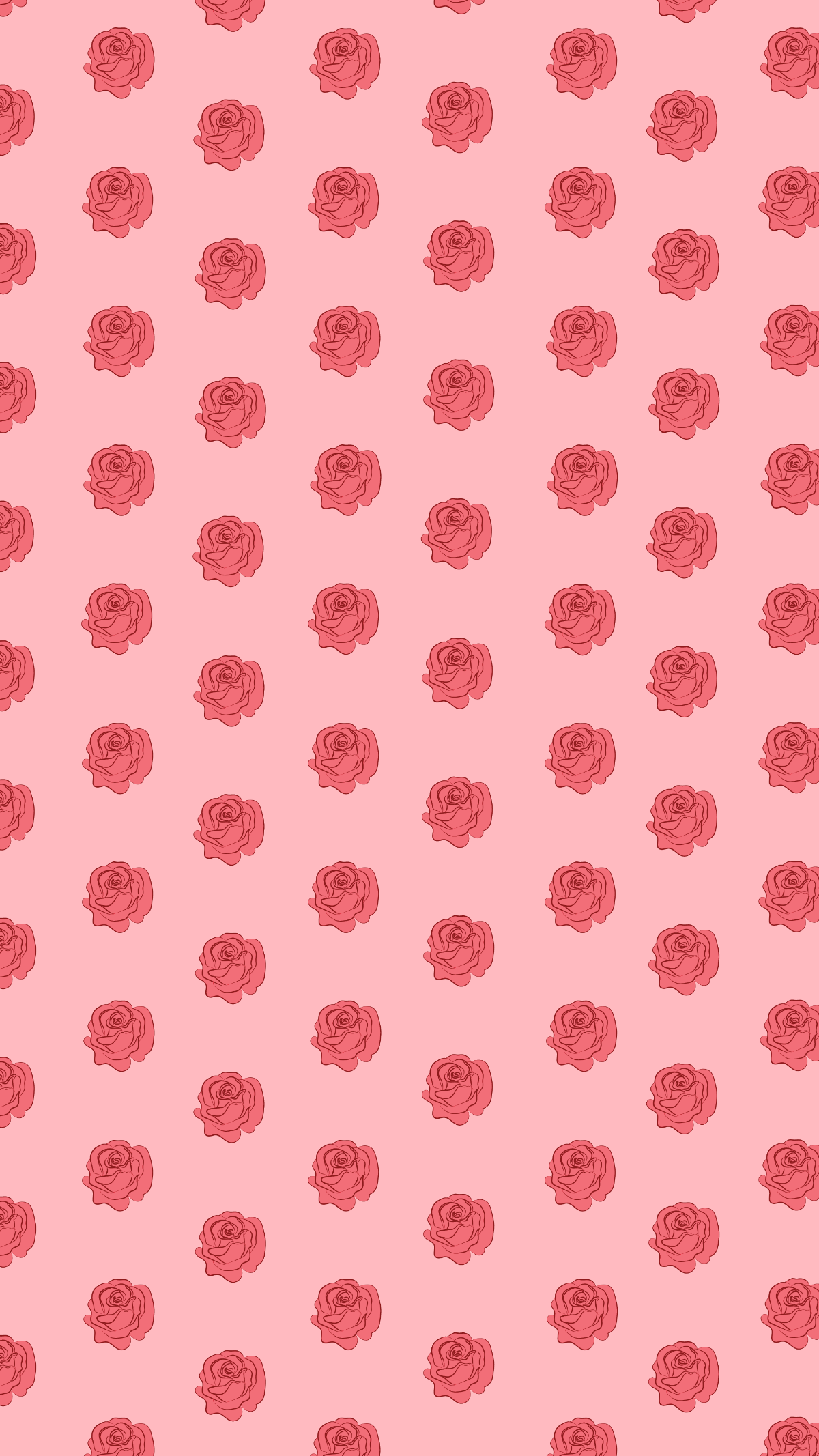 Valentine's Rose Day Wallpaper Template