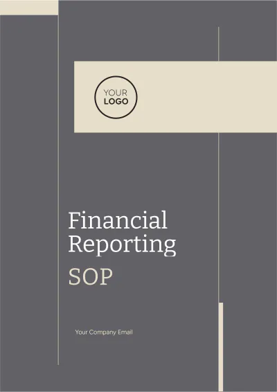 Free Financial Reporting SOP Template to Edit Online
