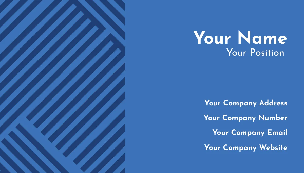 Free Corporate Marketer Business Card Template to Edit Online