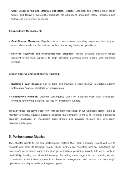 Free Finance Budget Strategy Management Template to Edit Online