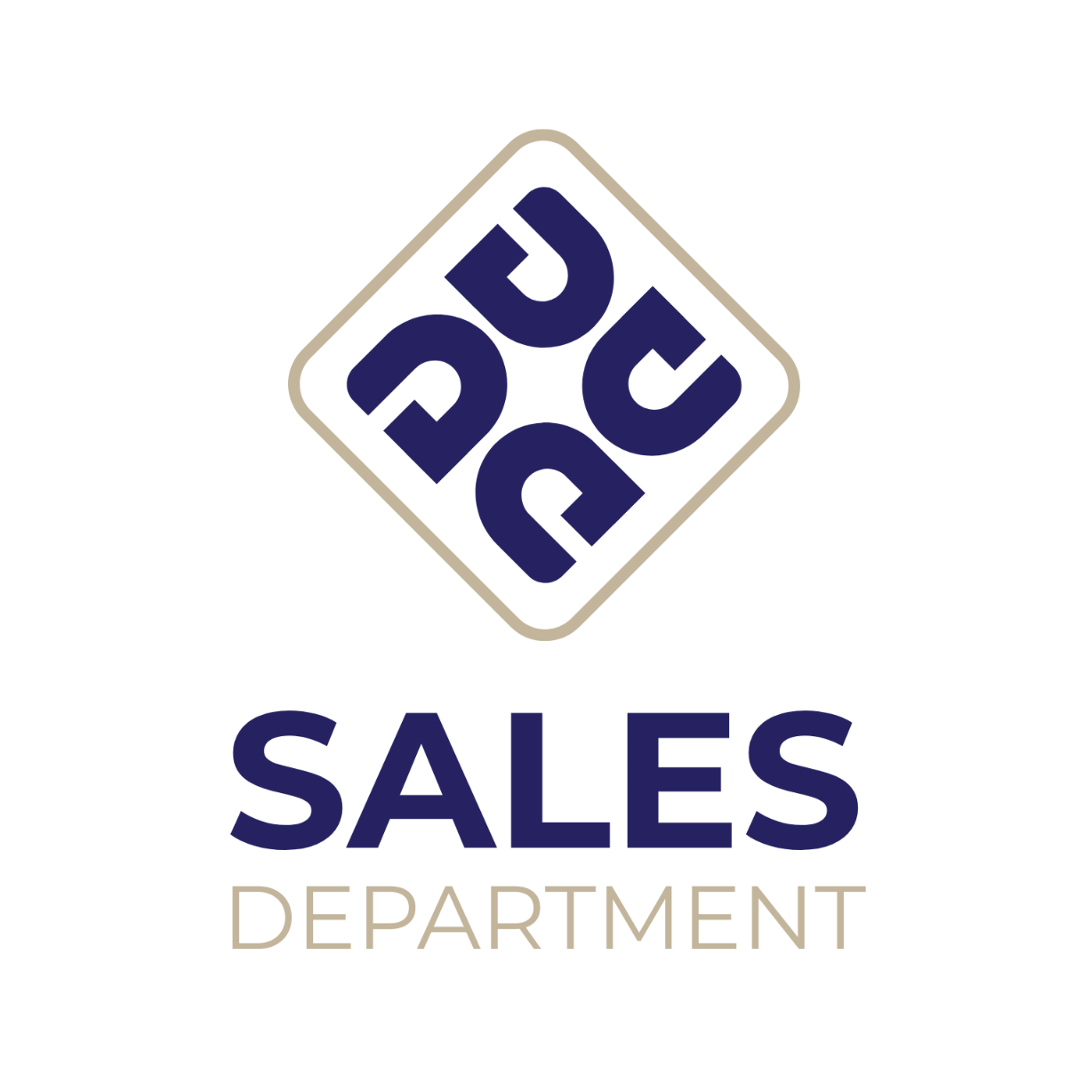 Sales Department Logo Template