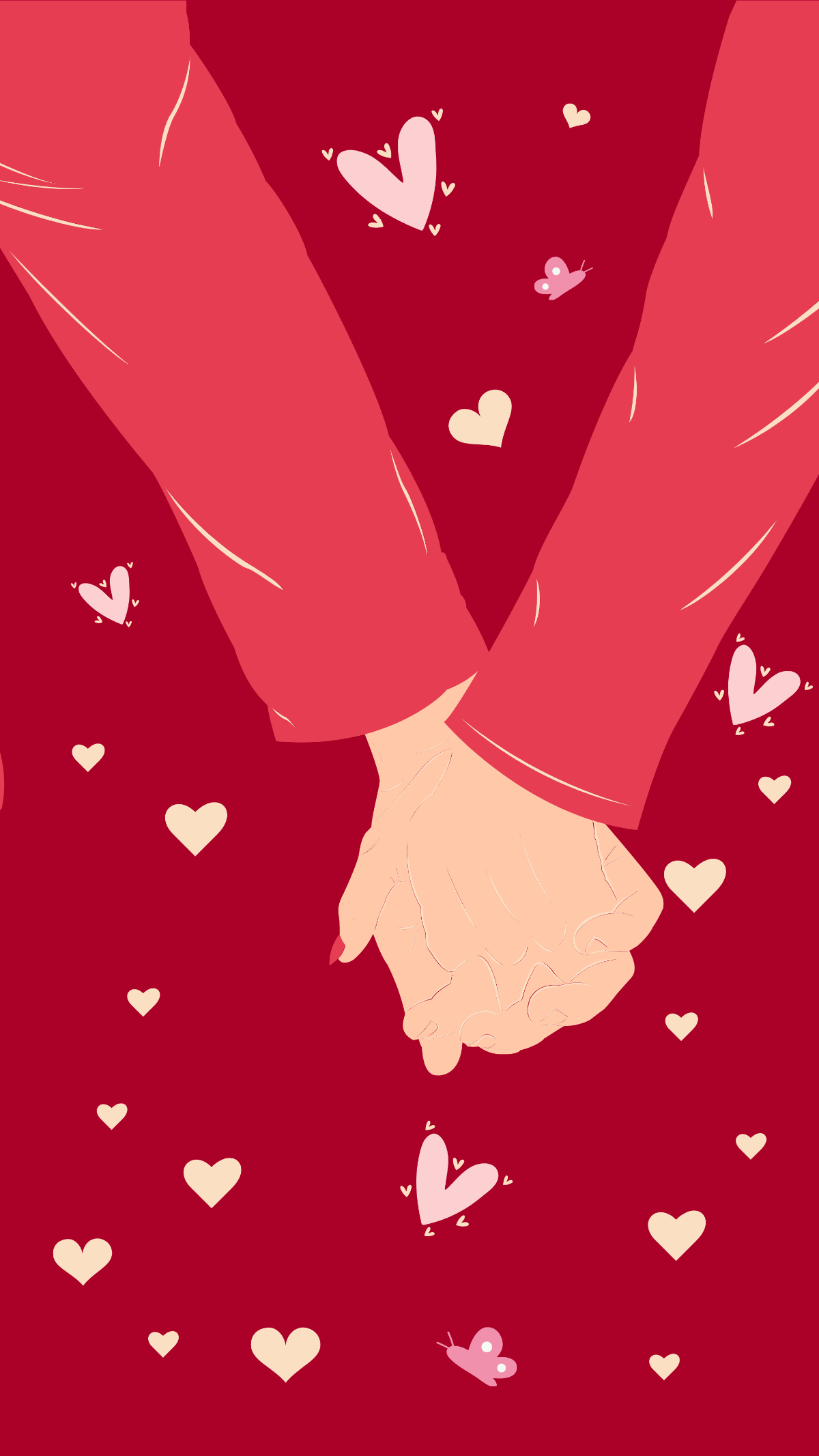 Romantic Valentine's Day Wallpaper Template