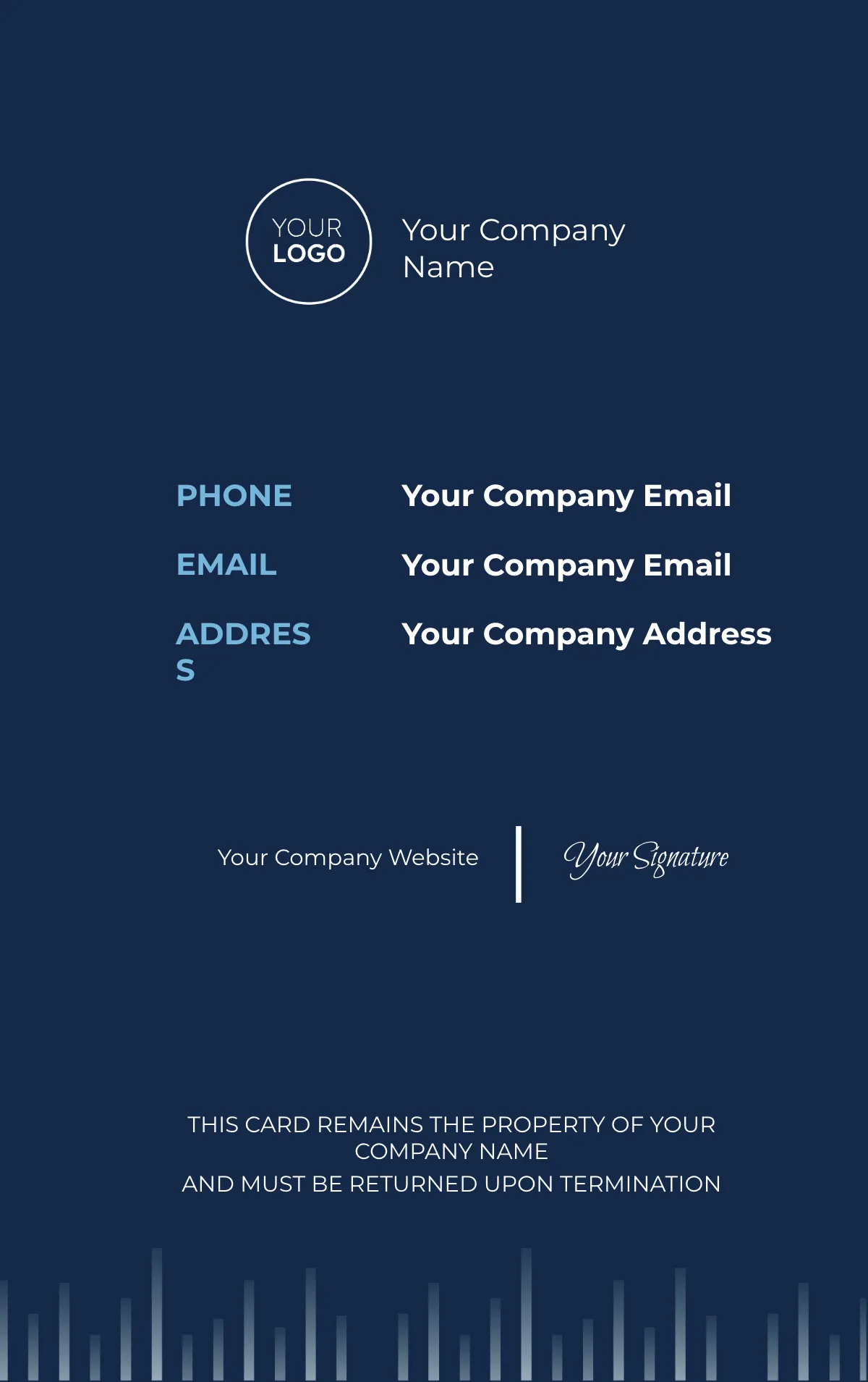 Free Marketing Data Scientist ID Card Template to Edit Online
