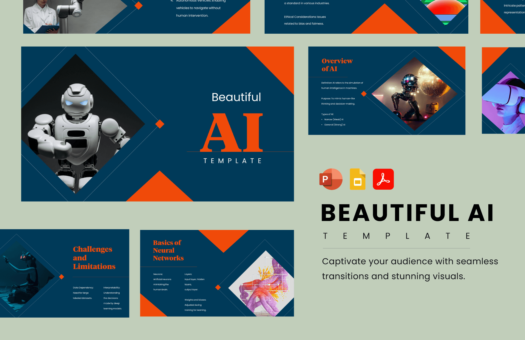 Free Beautiful AI Template in PDF, PowerPoint, Google Slides