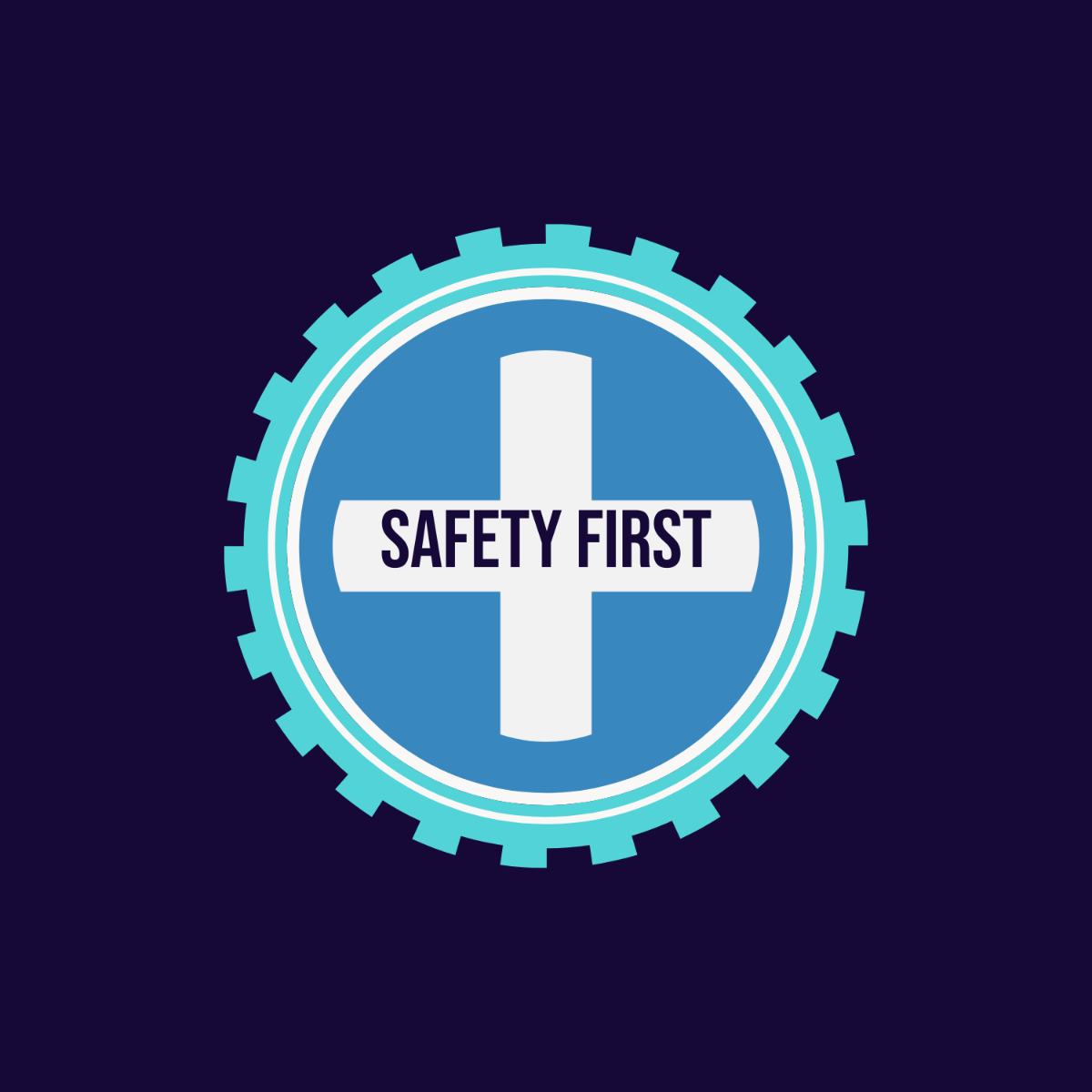 Office Safety Protocol Logo Template