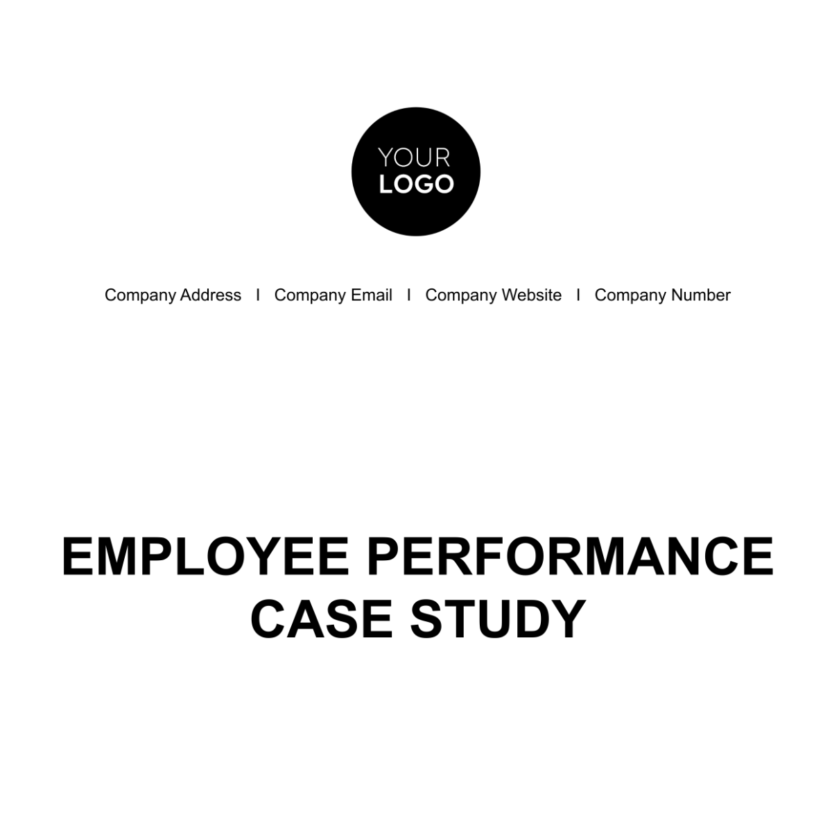 Employee Performance Case Study HR Template - Edit Online & Download