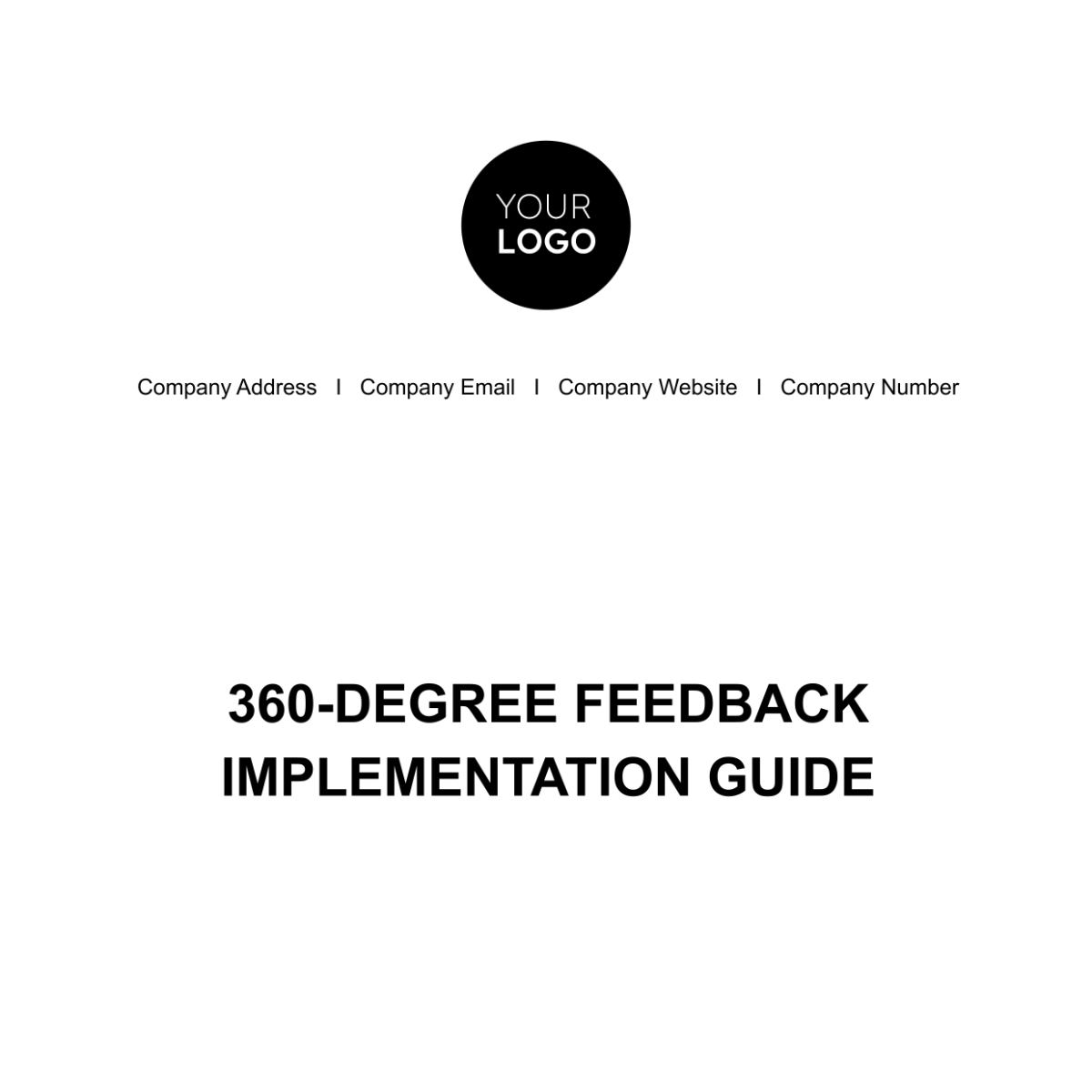 360-Degree Feedback Implementation Guide HR Template - Edit Online & Download